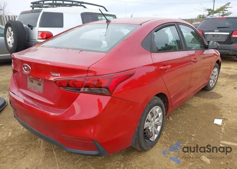 2018 Hyundai Accent Se from USA, damaged, VIN 3KPC24A30JE035380